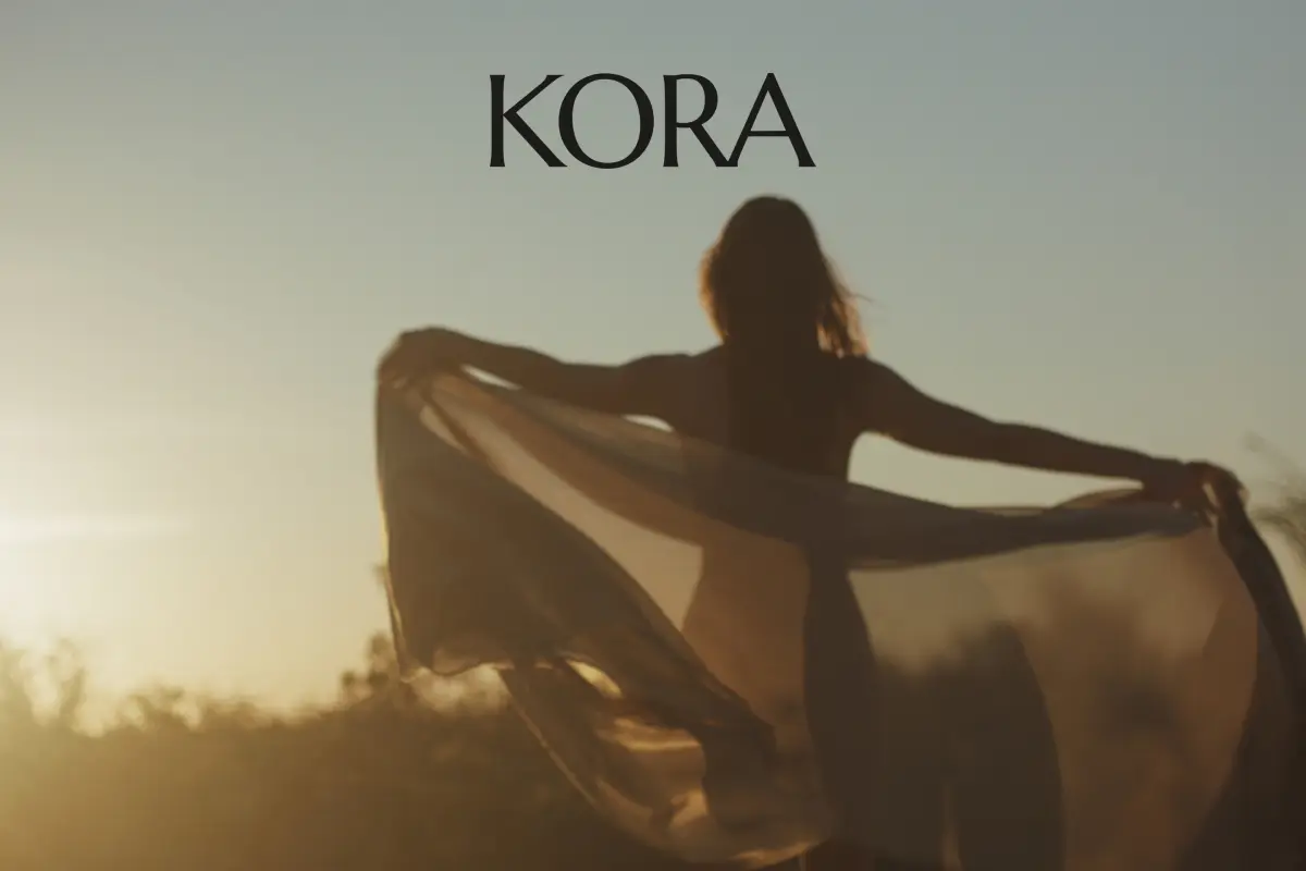 Kora 플랫폼 디자인 화면